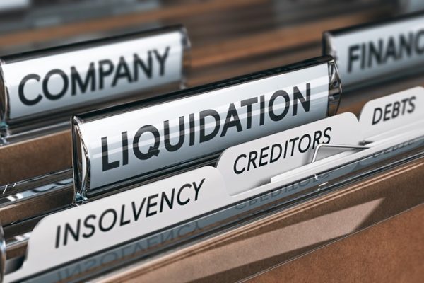 Check if a company is being liquidated